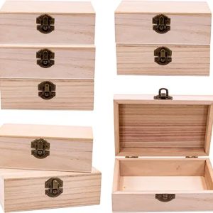 High-Quality Wooden Storage Box 3-Layer Luxury Organizer